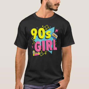 Camiseta Estilo feminino de 90 anos Retro Vintage de 90
