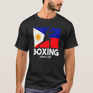 Camiseta Estilo filipino Boxino Sinalizador filipino