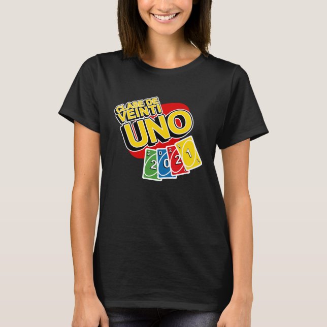 Camiseta Estilo Gamer 20-Uno Clase de 2021 Anos G (Frente)