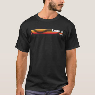 Camiseta Estilo gráfico da Vintage dos anos 80 Lomita Calif