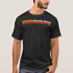 Camiseta Estilo gráfico Vintage 1980 South Bend Indiana