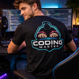 Camiseta Estilo Hacker Programador Mestre da Codif