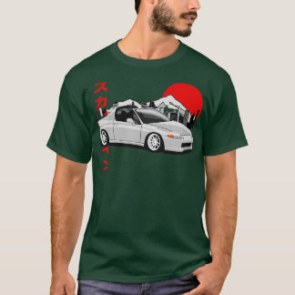 Camiseta Estilo Honda Civic Del Sol JDM