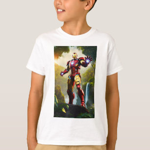 Camiseta Estilo iônico Tony Stark Melhor Qualidade