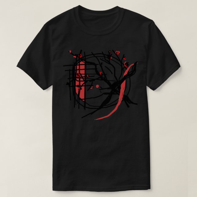 Camiseta Estilo Japonês (Frente do Design)