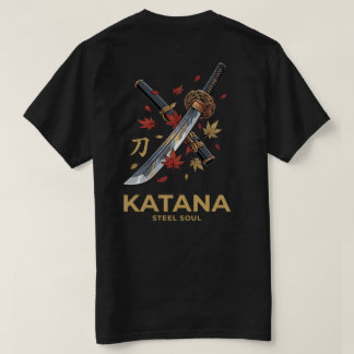 Camiseta Estilo Japonês - Aço Katana