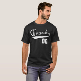 Camiseta Estilo Jersey do treinador personalizado