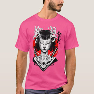 Camiseta Estilo Legal Urbano Geisha Samurai