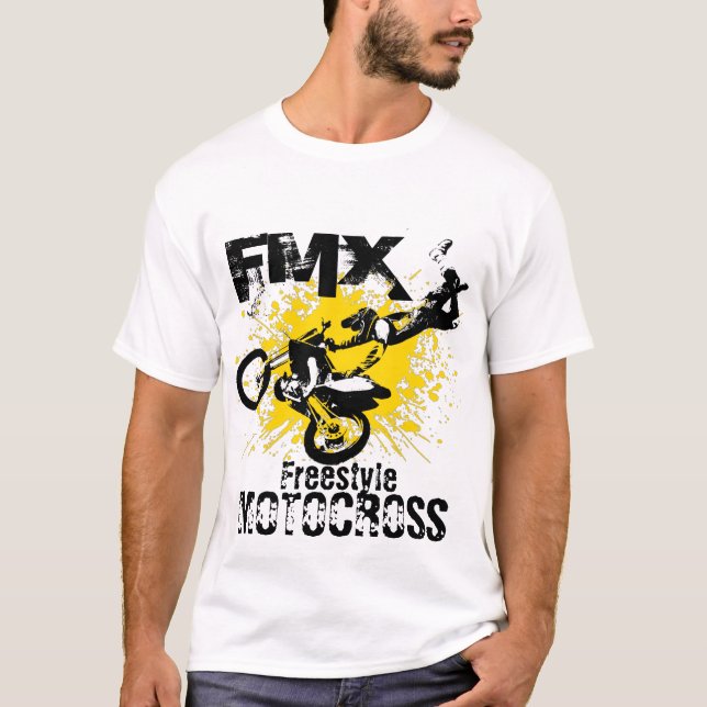 Camiseta Estilo livre MX Motocross (Frente)