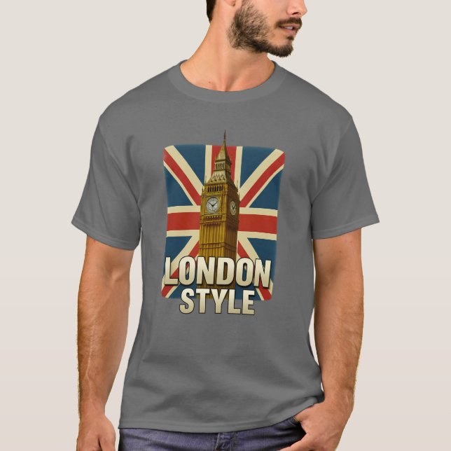 Camiseta Estilo Londres (Frente)
