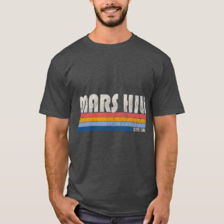 Camiseta Estilo Mars Hill dos anos 70 e 80