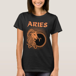 Camiseta Estilo Medieval Áries Zodiac