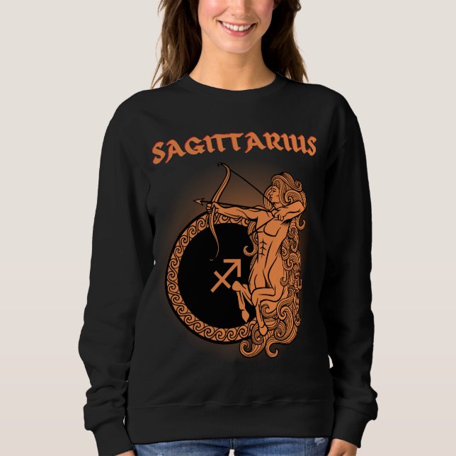 Camiseta Estilo Medieval Zodiac Sagittarius (Frente)