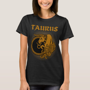 Camiseta Estilo Medieval Zodiac Taurus
