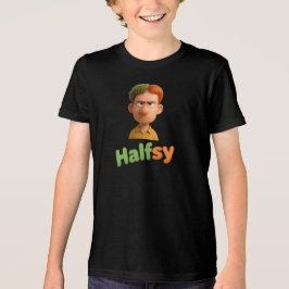 CAMISETA ESTILO METADE