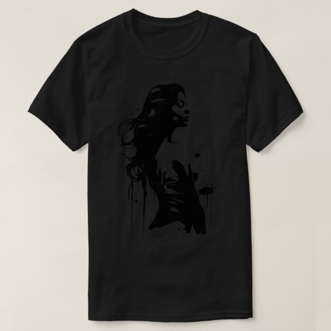 Camiseta estilo moda mulher (Frente do Design)