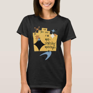 Camiseta Estilo Moderno do meio século Estilo Engraçado Re