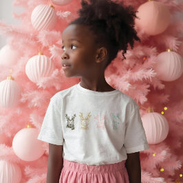 Camiseta Estilo Moderno Estilo Florestal Natal