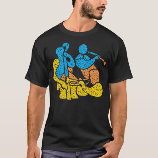Camiseta Estilo moderno Jazz Trio