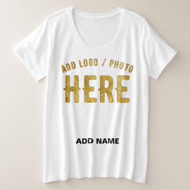 CAMISETA ESTILO MODERNO PERSONALIZÁVEL BRANCO VERIFICADO CO (Frente do Design)