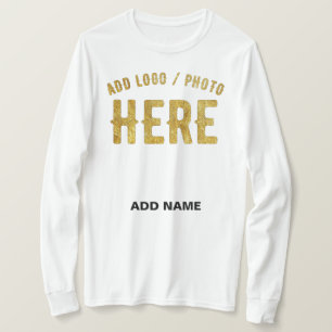 CAMISETA ESTILO MODERNO PERSONALIZÁVEL BRANCO VERIFICADO CO