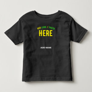 CAMISETA ESTILO MODERNO PERSONALIZÁVEL PRETO VERIFICADO COM