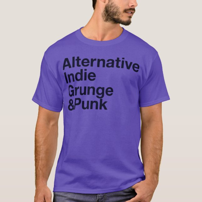 Camiseta Estilo musical vintage (Frente)
