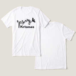 Camiseta Estilo Natalino Retrô