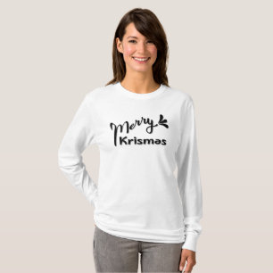 Camiseta Estilo Natalino Retrô