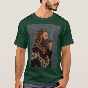 Camiseta Estilo Nativo Americano