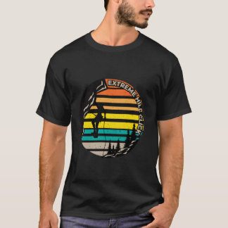 Camiseta Estilo Natureza Da Montanha Extreme Hill Retro Vin