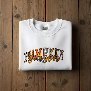 Camiseta Estilo Negrito de Universidade para Cores de Outon