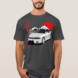 Camiseta Estilo Nissan Skyline GTR R33 JDM