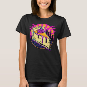 Camiseta Estilo Nova York Cheesecake Synthwave 80s Retrowav