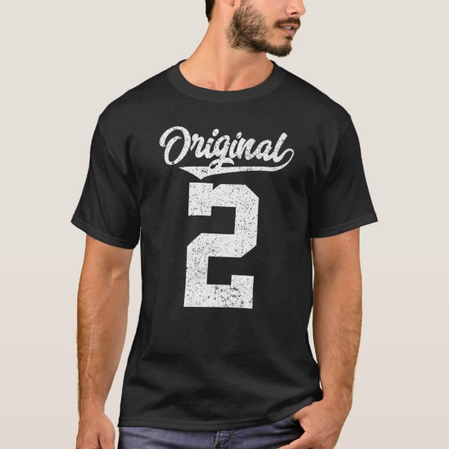 Camiseta Estilo original de imagem dele é meu segundo anive (Frente)