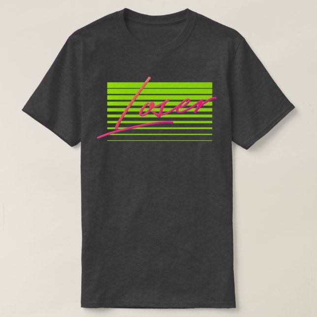 Camiseta Estilo perdedor 90s Design de REtro (Frente do Design)