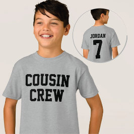 Camiseta Estilo Personalizado de Esportes da Tripulação de 