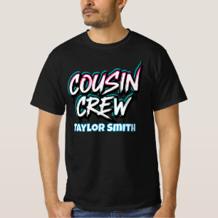 Camiseta Estilo Personalizado de Neon Graffiti para Equipe 