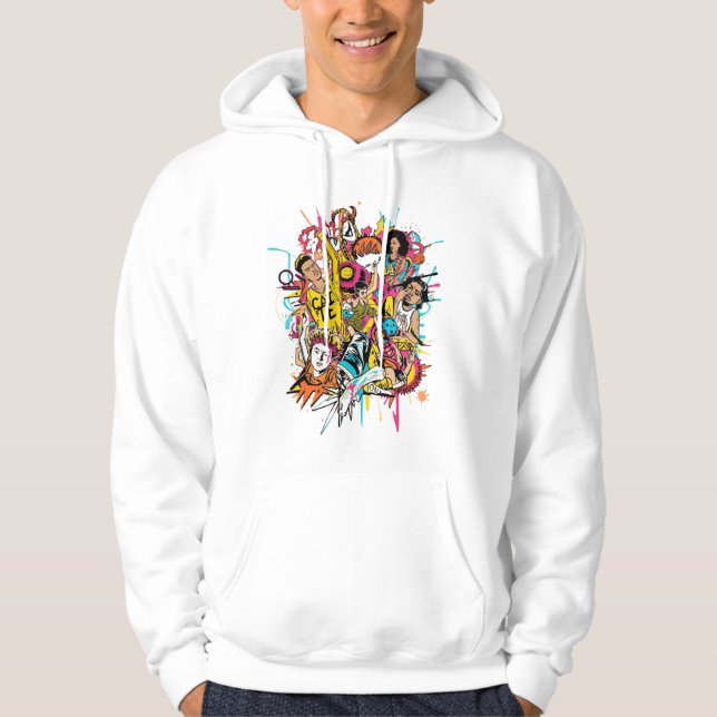 Camiseta Estilo Pop Art – Design Retro Ousado (Frente)