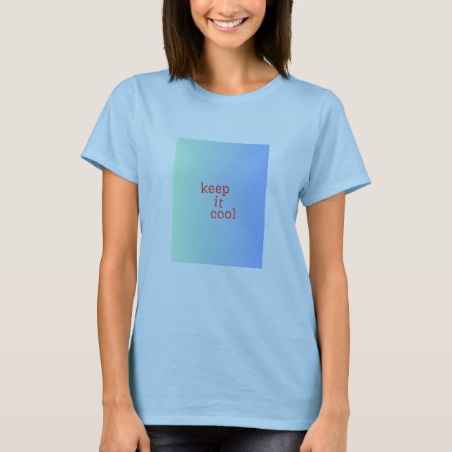 Camiseta Estilo que expressa o seu clima (Frente)