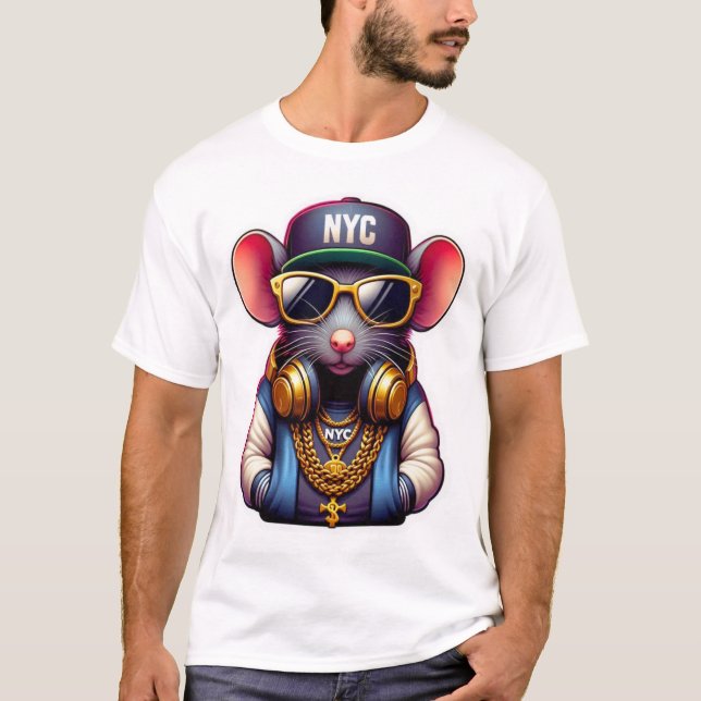 CAMISETA ESTILO RAT-NYC 4 (Frente)