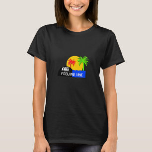 Camiseta Estilo Reggae Sentindo Irie