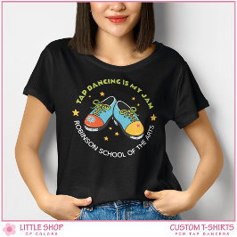 Camiseta Estilo Retro Dança de Sapateado é Meu Forte Person