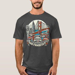 Camiseta Estilo Retro de São Francisco