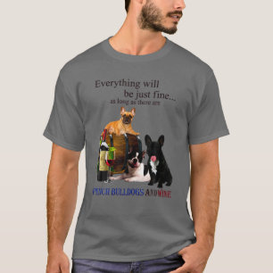Camiseta Estilo Retro Dons De Cachorro Francês Que Ama
