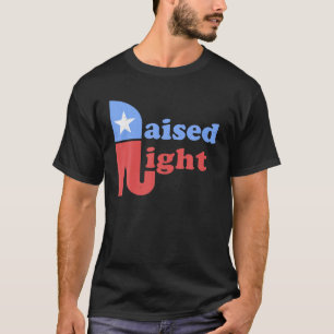 Camiseta Estilo Retro Elefante Republicano Elevado - Estilo