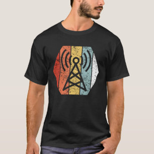 Camiseta Estilo retro engraçado do radioamador 80s do