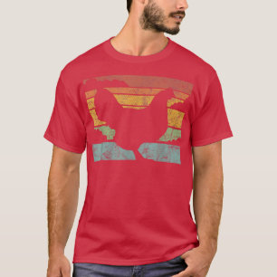 Camiseta Estilo Retro Frangos De Frangos Engraçado Vintage
