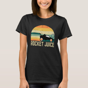 Camiseta Estilo Retro Jogador Da Liga De Carros Do Rocket R