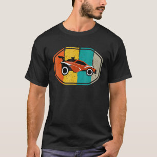Camiseta Estilo Retro Jogador Da Liga De Carros Do Rocket R